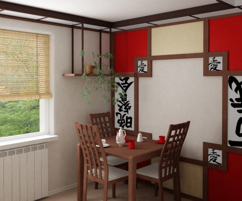 Кухня в китайском стиле — все тонкости дизайна, на более 50 фото. #25