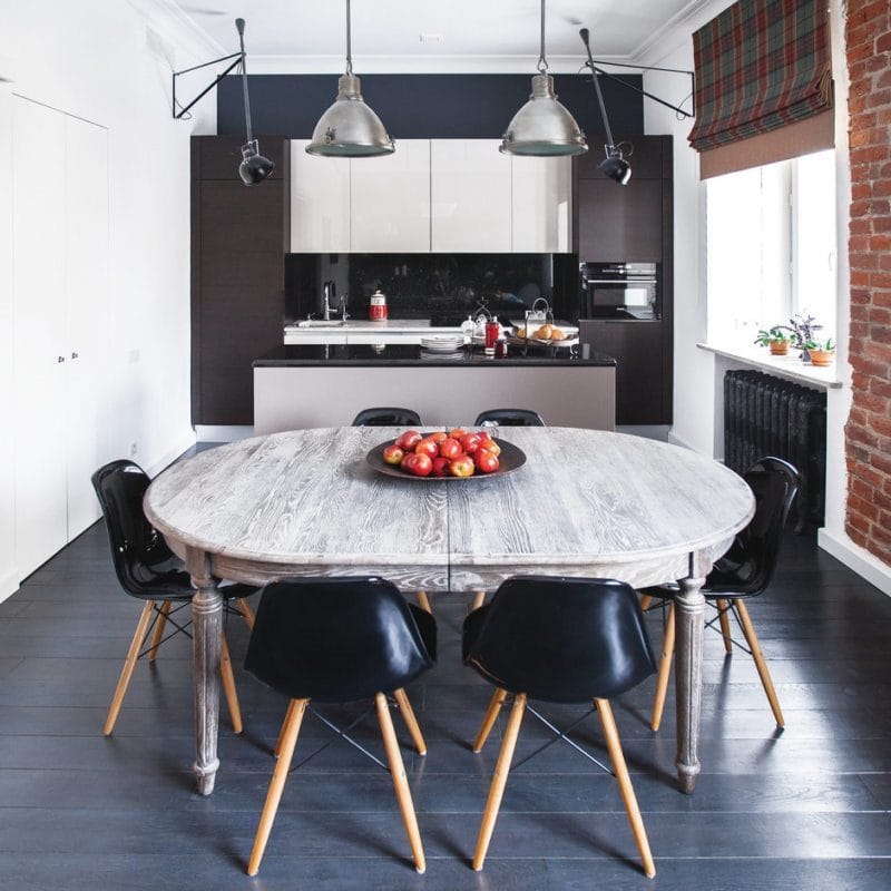 Кухня в стиле лофт — 105 фото лучших решений для интерьера #13