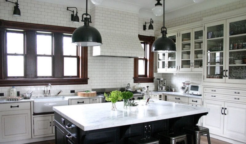 Кухня в стиле лофт — 105 фото лучших решений для интерьера #40