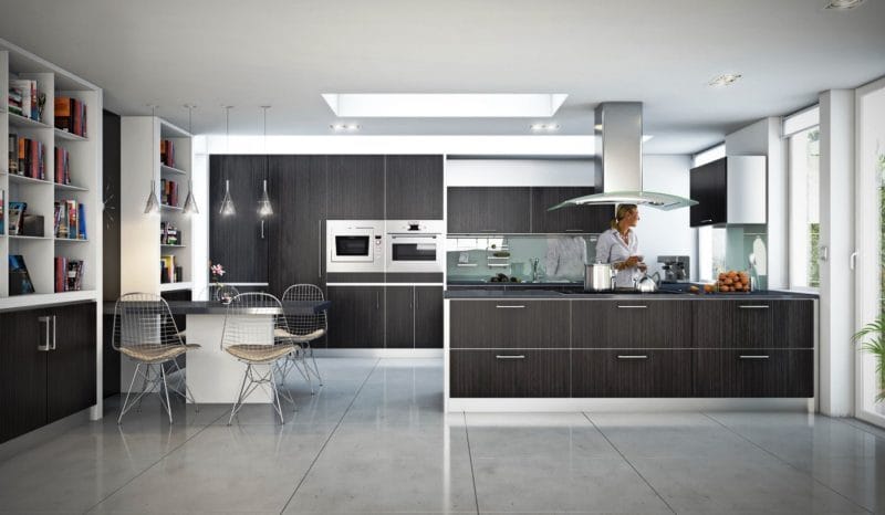 Кухня в стиле модерн — оформляем стильный и комфортный дизайн с умом! (80 фото) #15