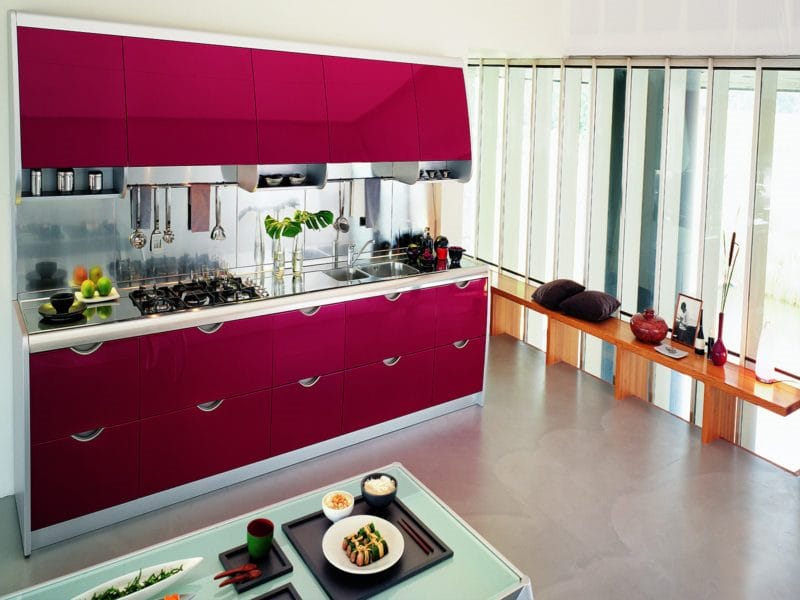 Кухня в стиле модерн — оформляем стильный и комфортный дизайн с умом! (80 фото) #22