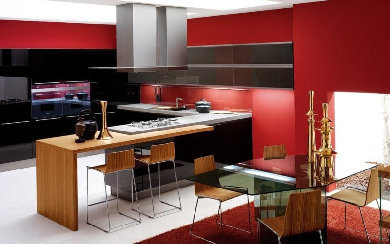 Кухня в стиле модерн — оформляем стильный и комфортный дизайн с умом! (80 фото) #27