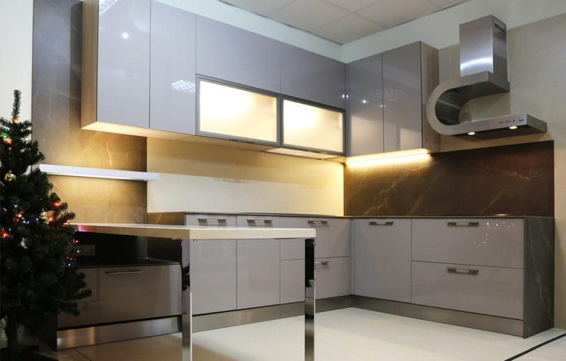 Кухня в стиле модерн — оформляем стильный и комфортный дизайн с умом! (80 фото) #18