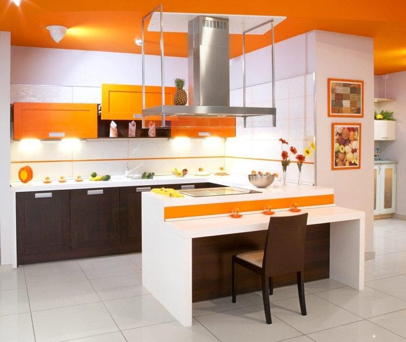 Кухня в стиле модерн — оформляем стильный и комфортный дизайн с умом! (80 фото) #59