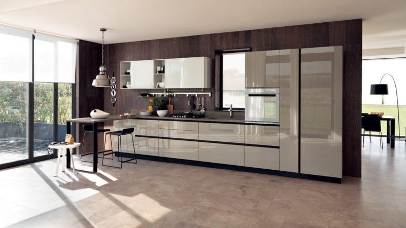 Кухня в стиле модерн — оформляем стильный и комфортный дизайн с умом! (80 фото) #2