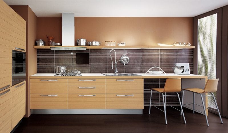 Кухня в стиле модерн — оформляем стильный и комфортный дизайн с умом! (80 фото) #14