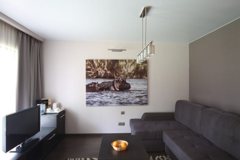 Гостиная 16 м² — 75 фото необычных идей как оформить дизайн в гостиной #75