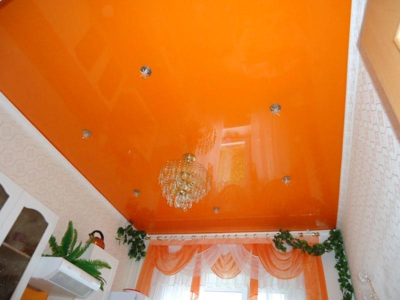 Оранжевая гостиная — варианты идеального сочетания оранжевого цвета в гостиной (70 фото) #32