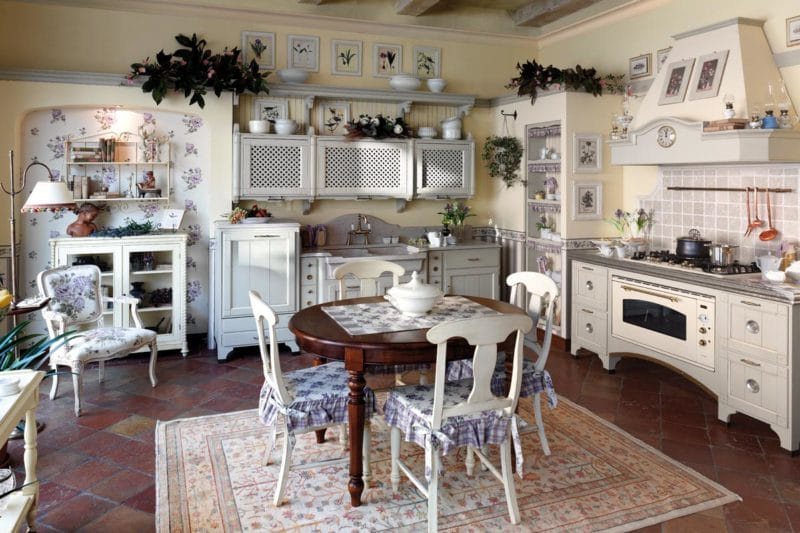 Кухня в греческом стиле: особенности стильного и уютного дизайна +85 фото #11