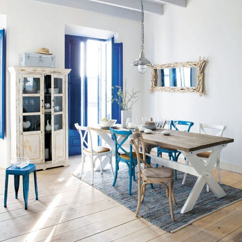 Кухня в греческом стиле: особенности стильного и уютного дизайна +85 фото #14
