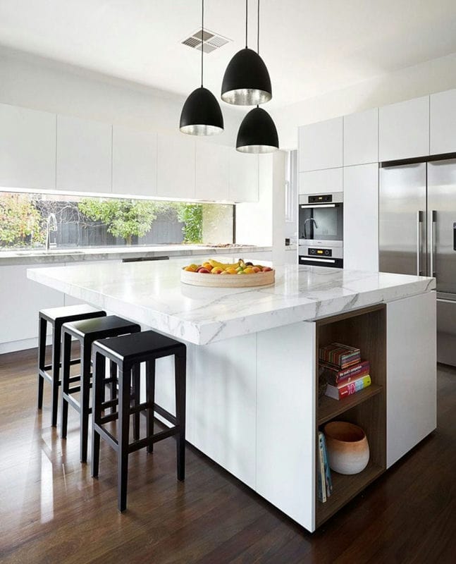 Кухонная столешница из искусственного камня: фото-обзор идеального дизайна! #2