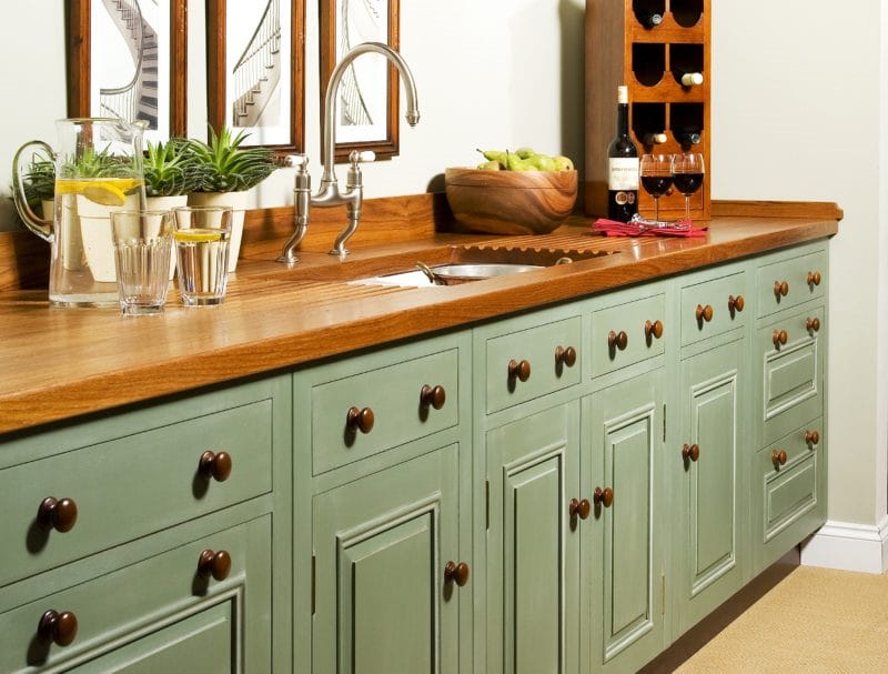 Кухня бирюзового цвета — 65 фото примеров удачного сочетания в интерьере кухни! #37