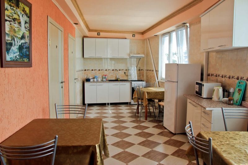 Кухня персикового цвета — идеальные варианты сочетания на 80 фото #38