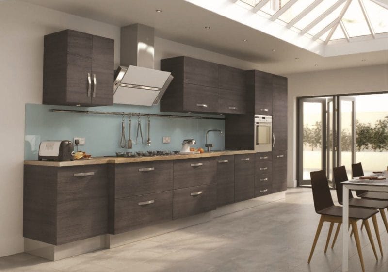 Кухня серого цвета — 65 фото монохромного дизайна в кухне #59