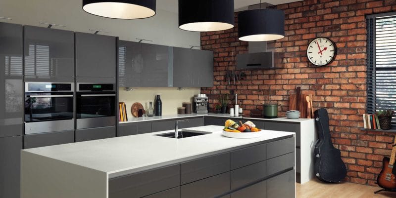 Кухня серого цвета — 65 фото монохромного дизайна в кухне #12