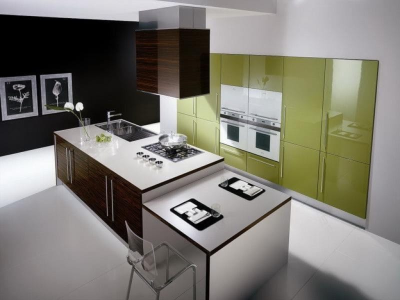 Кухня фисташкового цвета — 75 фото идеального сочетания в интерьере #22