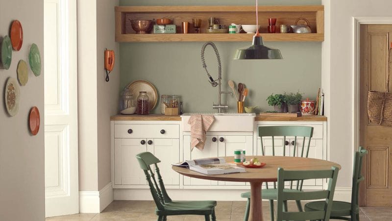 Кухня фисташкового цвета — 75 фото идеального сочетания в интерьере #23