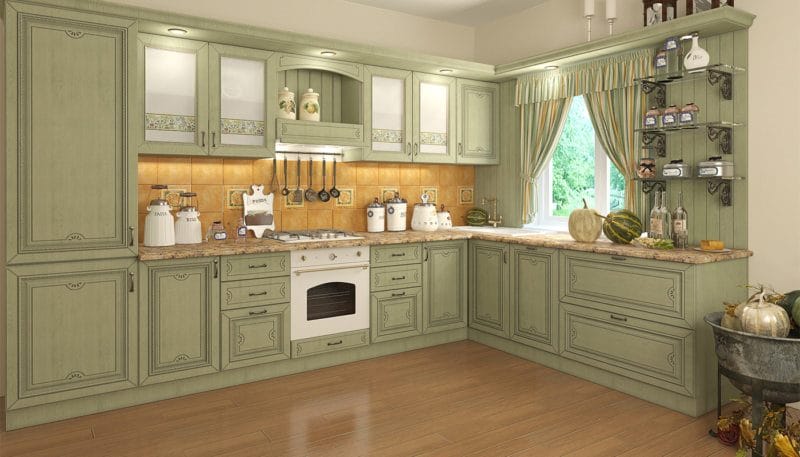 Кухня фисташкового цвета — 75 фото идеального сочетания в интерьере #18
