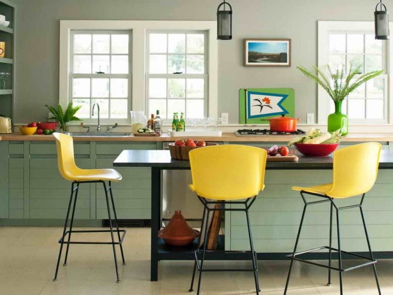 Кухня фисташкового цвета — 75 фото идеального сочетания в интерьере #13