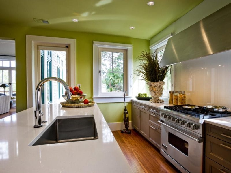 Кухня фисташкового цвета — 75 фото идеального сочетания в интерьере #20