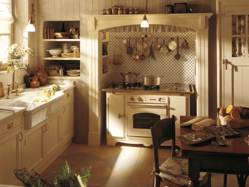 Кухня в колониальном стиле — нестандартное решение современного дизайна (65 фото) #3