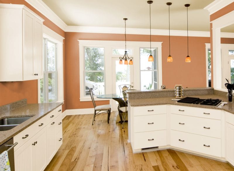 Кухня в оранжевом цвете: варианты идеально сочетания дизайна оранжевого цвета (75 фото) #32
