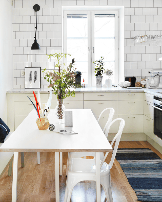 Кухня в скандинавском стиле — 80 фото идей современного интерьера #5