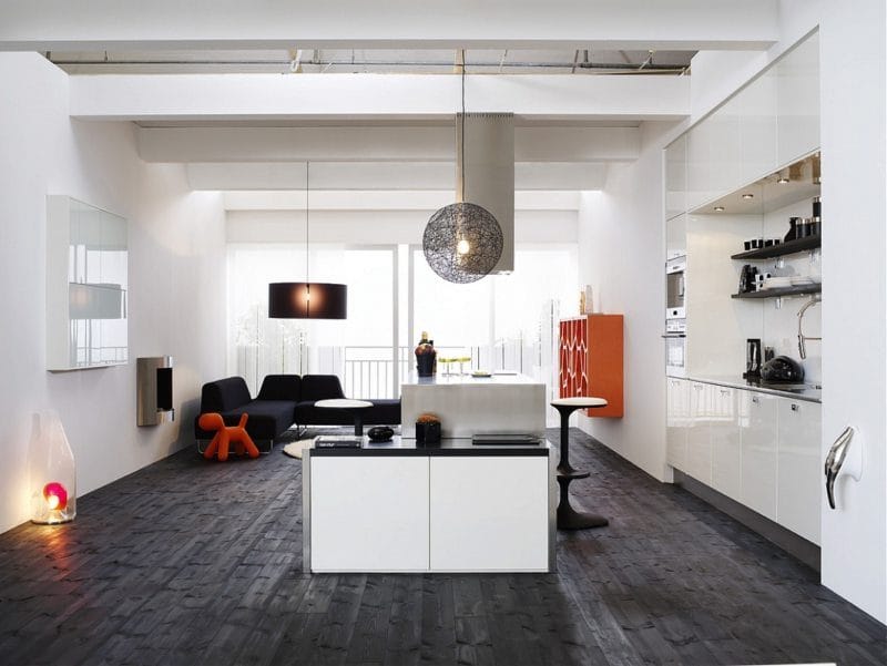 Кухня в скандинавском стиле — 80 фото идей современного интерьера #39