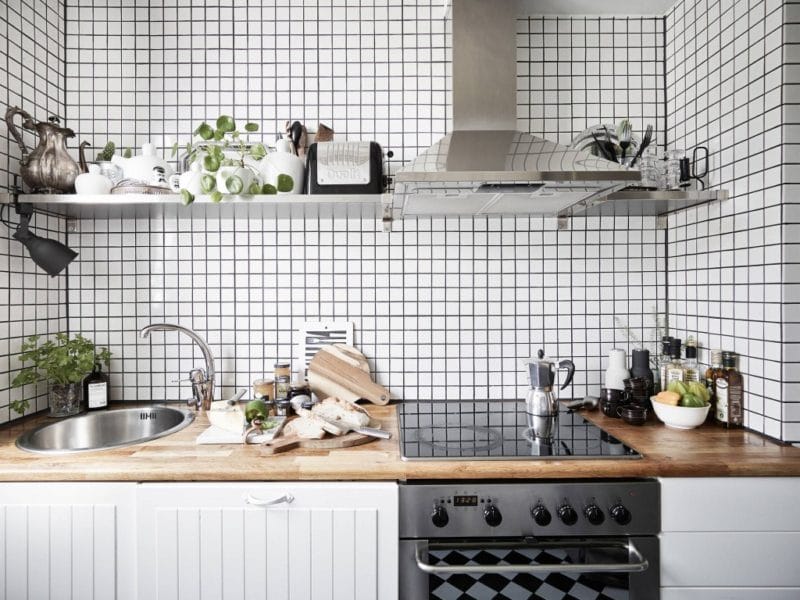 Кухня в скандинавском стиле — 80 фото идей современного интерьера #44