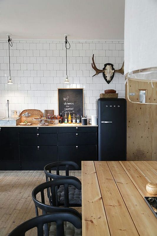 Кухня в скандинавском стиле — 80 фото идей современного интерьера #70