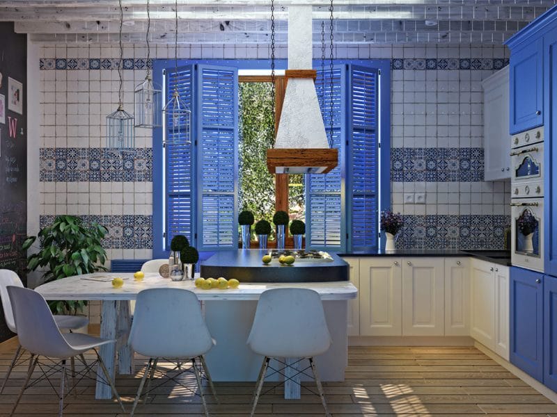 Кухня в средиземноморском стиле — оформляем комфортный и практичный дизайн! (55 фото) #45