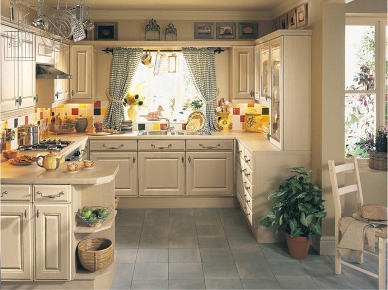 Кухня в стиле прованс: секреты и элементы стиля. 95 фото вариантов дизайна! #54