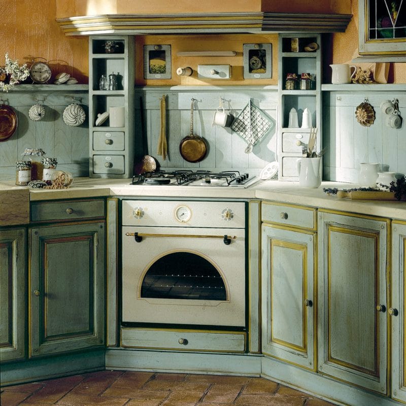 Кухня в стиле прованс: секреты и элементы стиля. 95 фото вариантов дизайна! #61