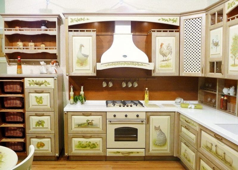 Кухня в стиле прованс: секреты и элементы стиля. 95 фото вариантов дизайна! #66