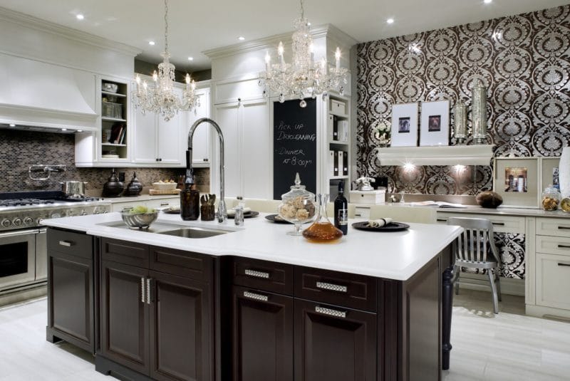 Кухня в стиле рококо — изумительный и стильный дизайн со вкусом! 75 фото идей. #27