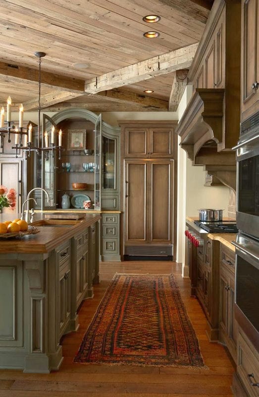 Кухня в стиле рококо — изумительный и стильный дизайн со вкусом! 75 фото идей. #32
