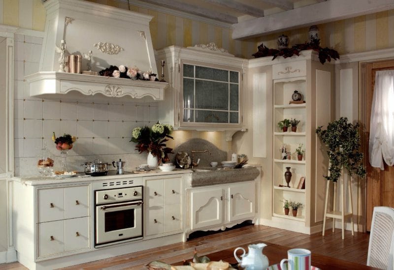Кухня в стиле рококо — изумительный и стильный дизайн со вкусом! 75 фото идей. #58