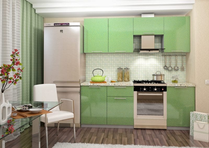 Кухня оливкового цвета — оформляем стильно и со вкусом! (85 фото идей) #37