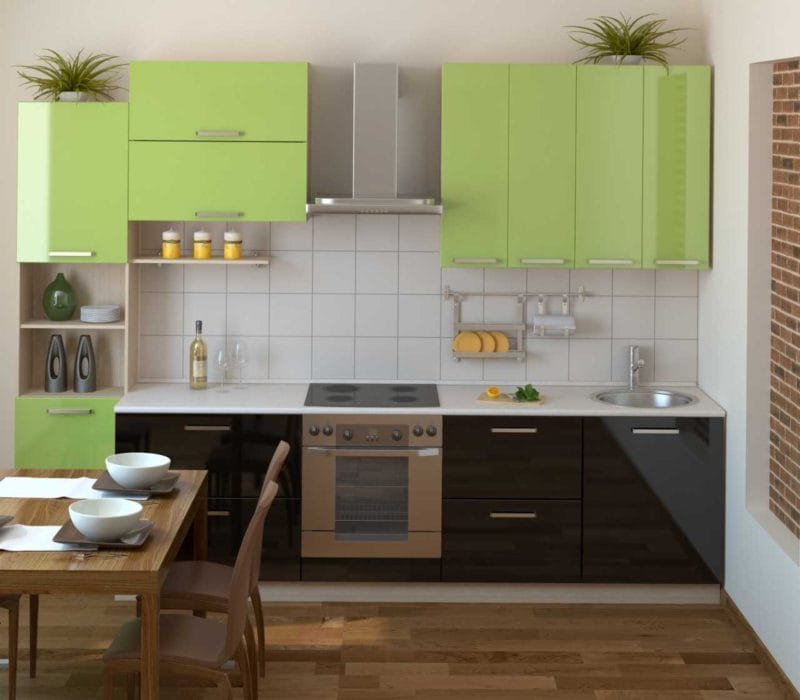 Кухня оливкового цвета — оформляем стильно и со вкусом! (85 фото идей) #49