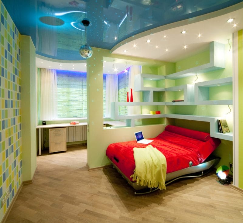 Спальня для подростка — стильные идеи современного дизайна (75 фото) #4