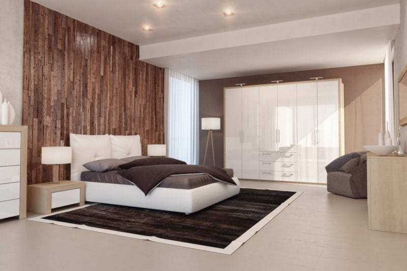 Спальня в стиле модерн — обзор лучших вариантов дизайна на 88 фото! #2
