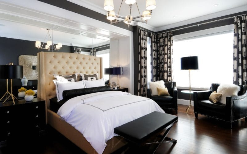 Спальня в стиле модерн — обзор лучших вариантов дизайна на 88 фото! #31