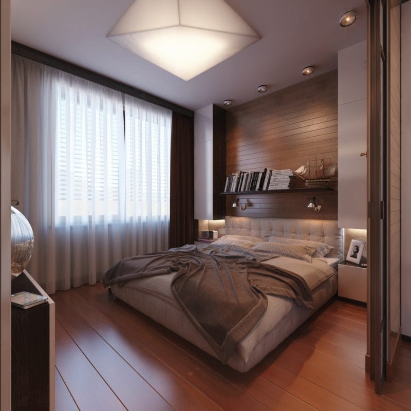 Спальня в стиле модерн — обзор лучших вариантов дизайна на 88 фото! #26