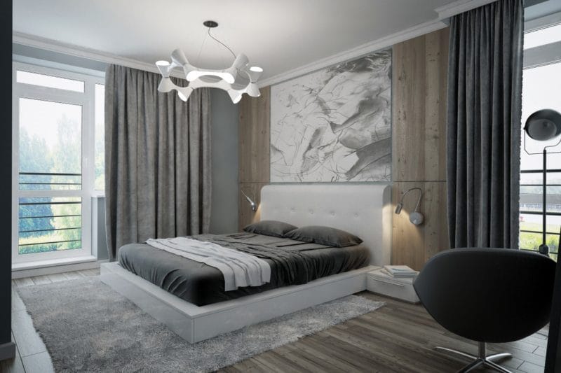 Спальня в стиле модерн — обзор лучших вариантов дизайна на 88 фото! #18