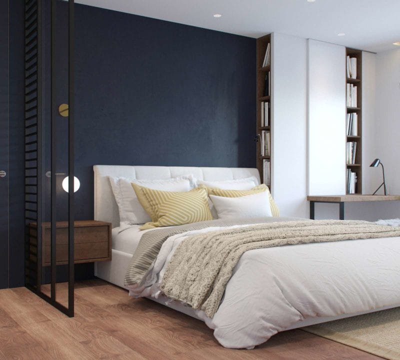 Спальня в стиле модерн — обзор лучших вариантов дизайна на 88 фото! #6