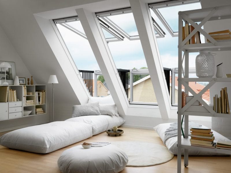 Спальня с двумя окнами: обзор достоинств такой планировки (60 фото) #2