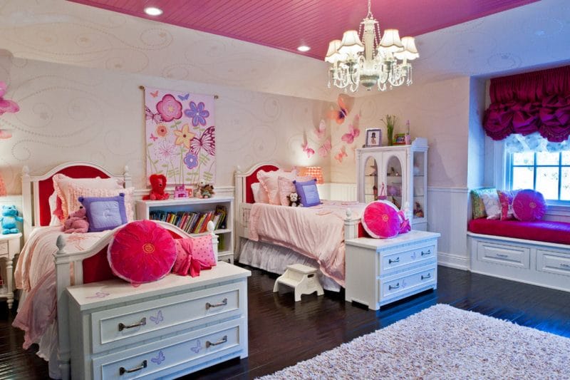 Спальни для детей — как оформить красиво? 65 фото вариантов дизайна! #21