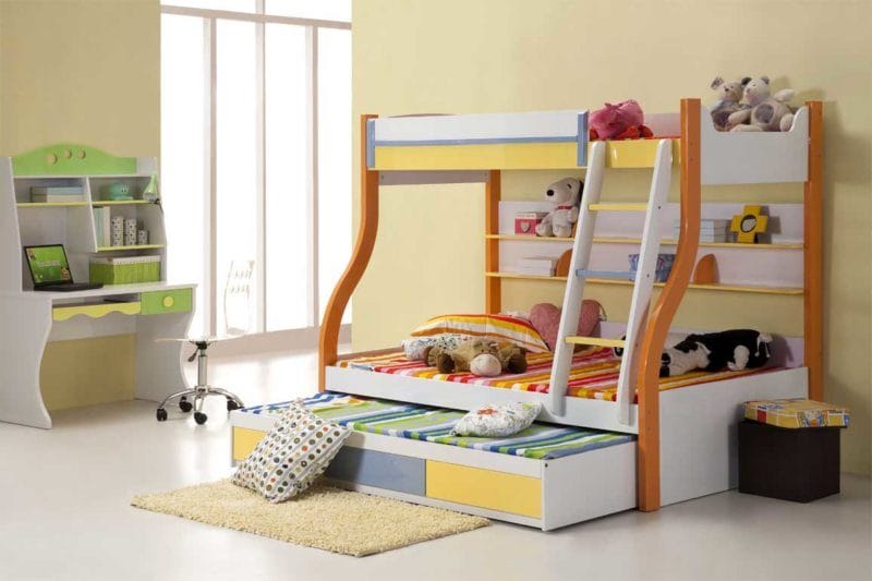 Спальни для детей — как оформить красиво? 65 фото вариантов дизайна! #12