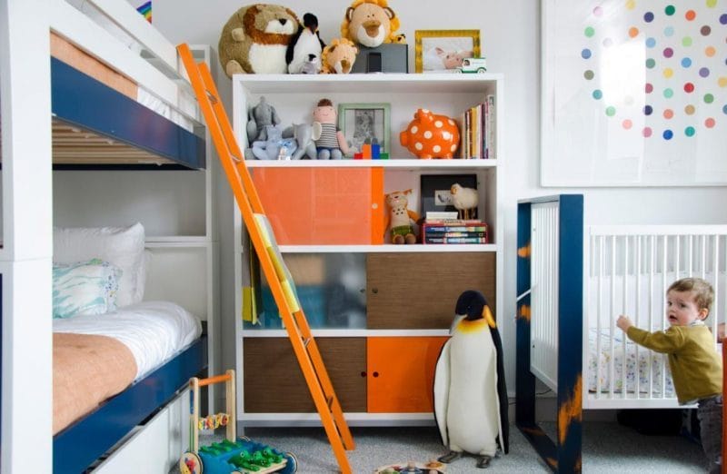 Спальни для детей — как оформить красиво? 65 фото вариантов дизайна! #13