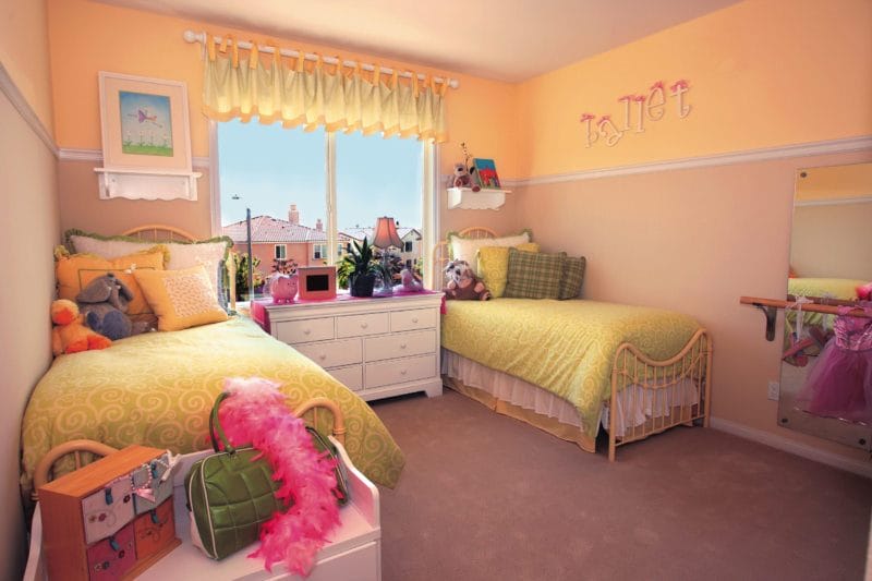 Спальни для детей — как оформить красиво? 65 фото вариантов дизайна! #34